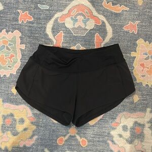 Lulu lemon Black Athletic Shorts size 2
